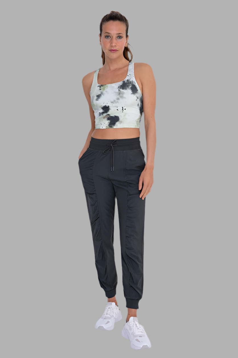 Ruched Front Active Joggers
